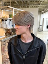 ファンド 千葉(fand) 2ブリーチで作るグレージュカラー×フェザーウルフ/千葉駅◎RYO