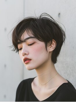 アメリアム 大阪上本町店(Ameri amu.)の写真/理想のショートカット、叶えます!実力派スタイリストが再現性重視で最高のスタイルをご提案します◎