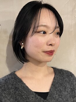 カールム(carlm)の写真/憧れの艶髪へ導く☆乾かすだけでまとまる大人ボブで、理想の小顔ボブを叶えませんか?