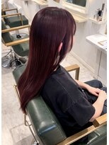 オサヤ ヨウカイチ(OSAYA YOKAICHI) ロングスタイル☆チェリーレッドカラー