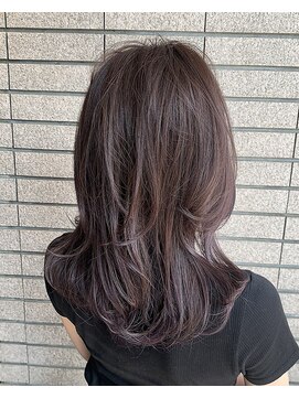 オーク あざみ野(OAK) ピンクブラウン×ミディアムレイヤー