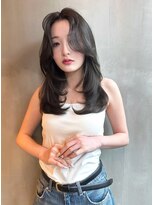 ブラン 広島八丁堀(Blanc)&nbsp;【Blanc】レイヤーカット＿バタフライレイヤー＿大人ロング2