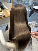 アヴァンス 広島本通店(AVANCE.) 着物ヘア/大人ガーリー/ダークアッシュ/似合わせカット