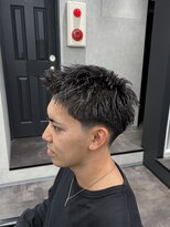 メンズサロンドットリアン(dot. lien)&nbsp;テーパーフェードスパイキーショート