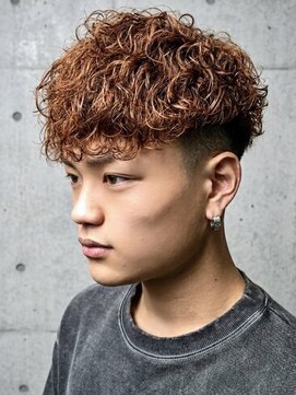 ヘッドストック 大和八木店(HEAD STOCK) スペインカールスパイラルマッシュシャドウパーマブラウン