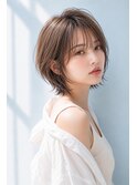 ショートボブ髪型20代30代40代50代前髪あり前髪なし面長丸顔亀有