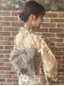 【ワンランク上の仕上がり】帯アレンジ付★浴衣着付け＋ヘアセット　￥7,000