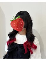 サロン(SALON)&nbsp;エンドカラー/レッドカラー/デザインカラー