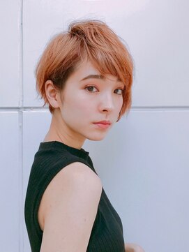 ユニカ バイ ベル 吉祥寺(unica by Belle) 【Belle】ノーブルショート × ワンサイド × 斜めバング