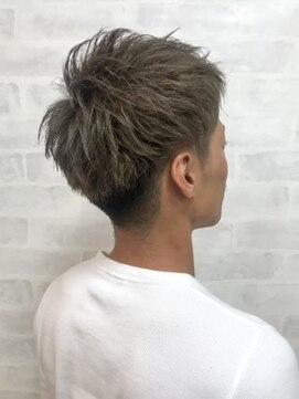 クアトロ グランシュ 川崎店(QUATRO × GranCieux) ★メンズWカラーハイトーンアッシュ