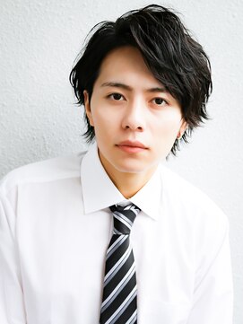 アフロート ディル(AFLOAT D'L) 好感度が上がる★スーツに合う大人ミディアム【ビジネスヘア】