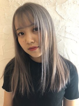 クリコ ヘアーデザイン(CLICQUOT hair design) プラチナホワイティーカラー