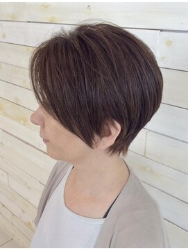 ラック 辻堂(LUCK) 丸みショートスタイル