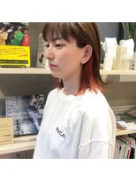 フェンヘアーアイス 中目黒(Fen.hair ici)&nbsp;デザインカラー　ミディアム
