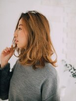 プロデュース 相模原店(Produce)&nbsp;大人かわいい♪セミウェットウェーブ♪ココアブラウン