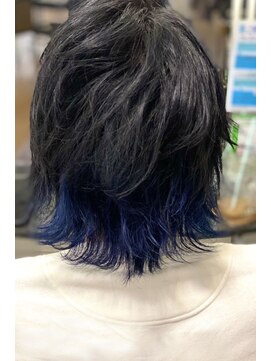 シーハウス(C-HOUSE) 鬼滅ウルフ×ブルーインナーカラー