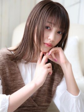 ネオリーブシェリエ 浅草店(Neolive cherie) 大人かわいいミディアムヘア ▼4