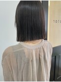 【astar】フラットボブ　切りっぱなし　髪質改善