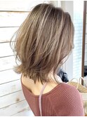 白髪ぼかし脱白髪染め髪質改善似合わせショートボブ40代50代60代