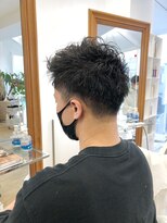 ヘッズ 本八幡店(HEADS)&nbsp;MEN'S HAIR  センターパート　サイドパート　韓国マッシュ