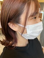 バルス(BLS) 王道切りっぱなし!かわいいピンクブラウン【デザインカラー】