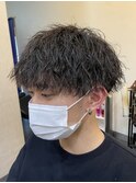 【メンズパーマ!】ツイストスパイラル