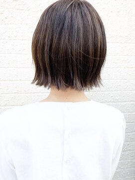 モリオ フロム ロンドン 成増店 【morio成増/玉井】ボブ　外はね　アッシュブラウン