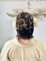 ヘアセットサロンエッジ(Edge)&nbsp;卒業式外ハネダウンスタイル