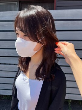 ポイントファイブバイソレイユ 小松店.5 by SOLEIL) 【韓国】【サイドバング】【髪質改善】