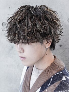 アルファ 新宿(alpha) ニュアンスパーマ/フェザーパーマ/シャドーパーマ[メンズ/眉毛]