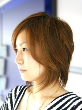 ヘアースタジオ ジェイワン(hair studio J ONE) 30代40代50代60代　大人ウルフレイヤー脱白髪染め白髪染めぼかし