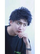 オーシャントーキョー 大阪(OCEAN TOKYO)&nbsp;ビジネス就活アップバングスパイキーショート波巻きパーマ