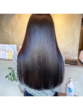 イーラヘアー(ERA HAIR) インナーカラー極上ダークブラウンサラツヤ髪ストレート