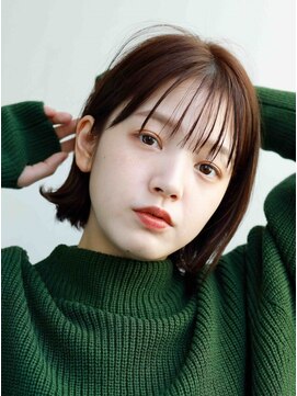 セッテ 学芸大学店(Sette) ミニボブ　　ナチュラルブラウン　　　　学芸大学