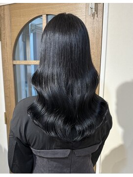 クレビアテン(CreBiA ten_) ブルーブラック×韓国巻き