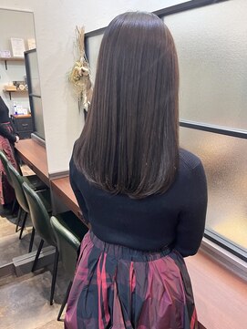 プチメゾントウキョウ(Petit Maison Tokyo) 髪質改善ストレート_ロブヘア