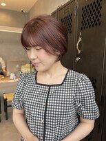 アチーブリス(achieve Liss)&nbsp;大人ナチュナル  ピンクブラウン♪ショートボブ