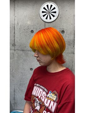 インク 渋谷(INK.) オレンジ×イエロー