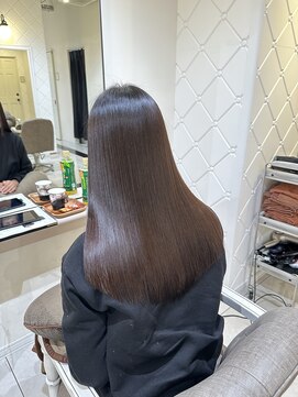 ブランニューイヴ 生駒店(Brand new eve) 小島の髪質改善ストレート