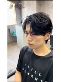 センターパート（宮崎／メンズ／センターパート）