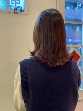 タナココロ 新丸子 バイ ムーン 武蔵小杉(tanacocolo by moon) 切りっぱなしボブ/エアリーロング/美髪のススメ/ピンクブラウン