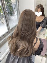 アイシー 表参道(ICY)&nbsp;明るめベージュカラー＊ブリーチなしダブルカラー