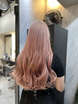 ヴァイス 渋谷店(VAICE)&nbsp;ピンクベージュ/ケアブリーチ/ロングヘア