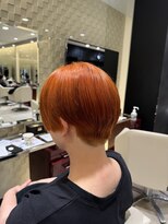 コーゾー アヴェダ 松屋銀座店(KOZO w AVEDA)&nbsp;オレンジカラー