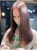 20代30代40代髪質改善カラーショコラブラウン艶感ロブヘアー