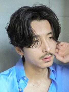 フィフス 仙台(fifth) 仙台ニュアンスパーマセンターパートフェザーパーマ毛流れパーマ