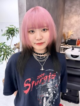 オートヴィーナス 神栖(Haute Venus) 縮毛矯正履歴でも◎髪質改善ダブルカラーカット【神栖美容室】