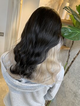 ポート バイ プライマル(port by primal) イメチェンヘアスタイル/ホワイトブロンド[千葉/千葉駅]