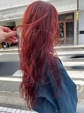 カート バイ デコ(Kurt by DECO) 【masa】ブリーチなしダブルカラーで作るチェリーレッド