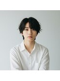 マッシュスタイルに男らしく束感と動きをMIX